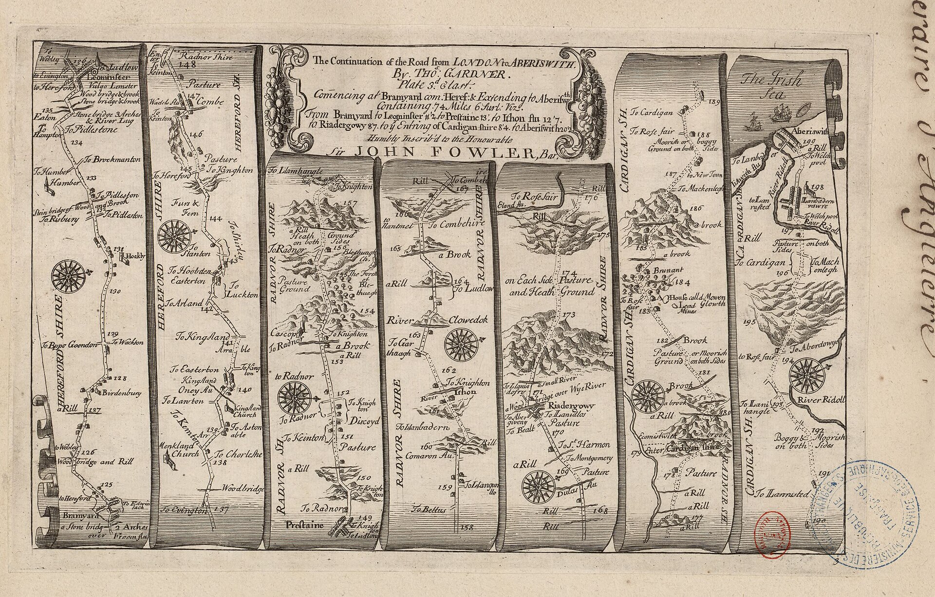 traveller with map planning