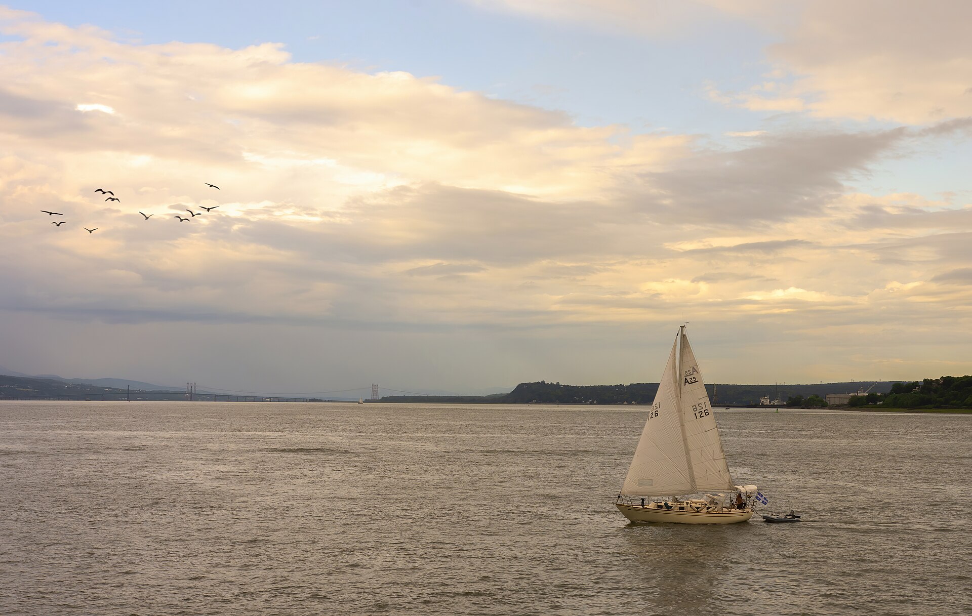 Saint Lawrence river Quebec