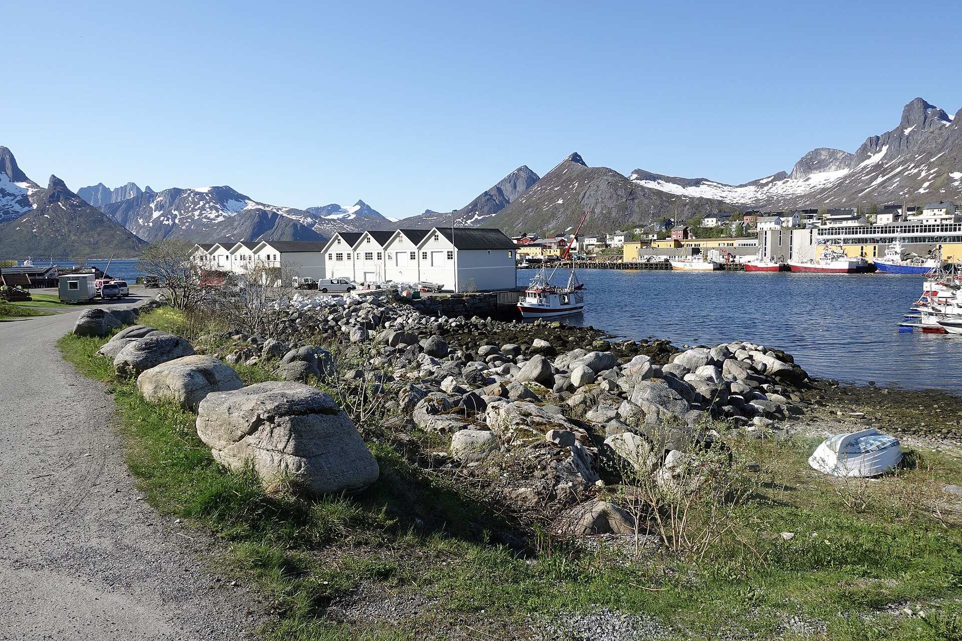 Norway coastal village