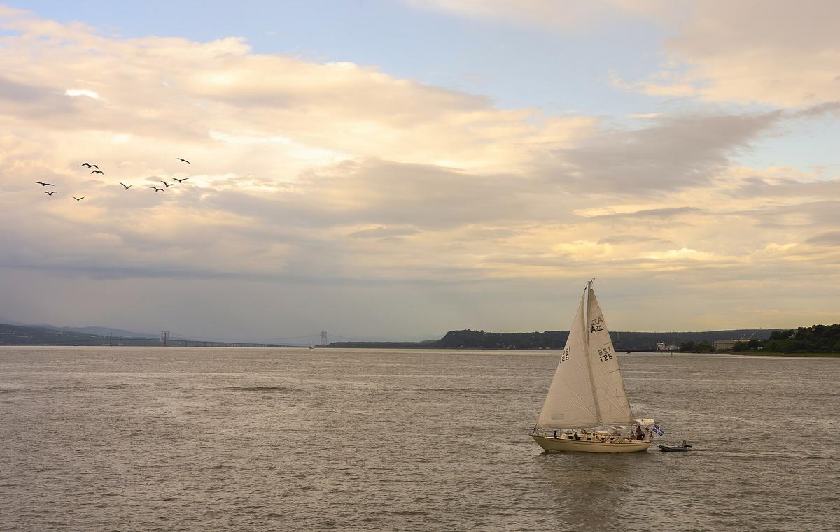 Saint Lawrence river Quebec