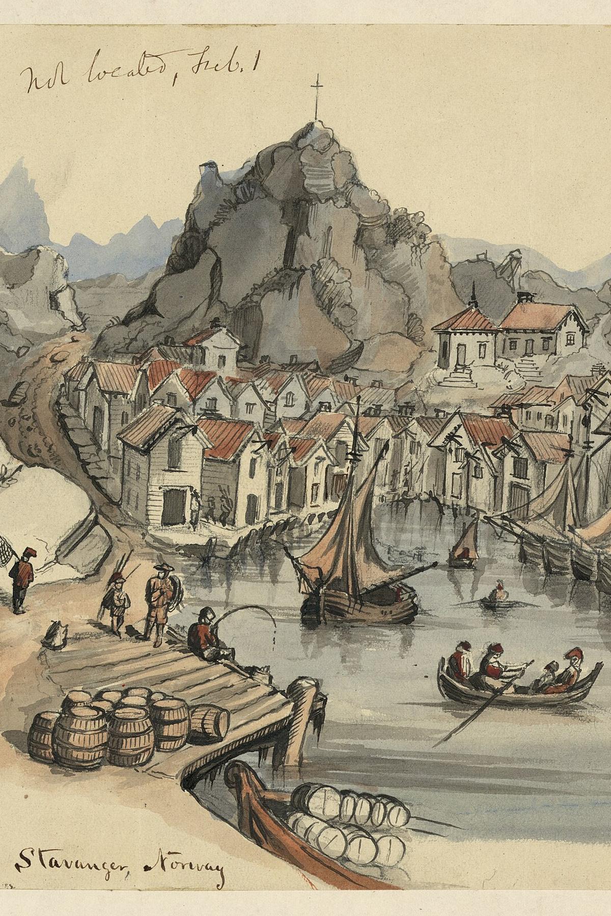 Stavanger waterfront Norway